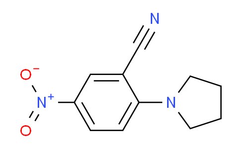 CAS No. 17615-42-8, 5-Nitro-2-(pyrrolidin-1-yl)benzonitrile