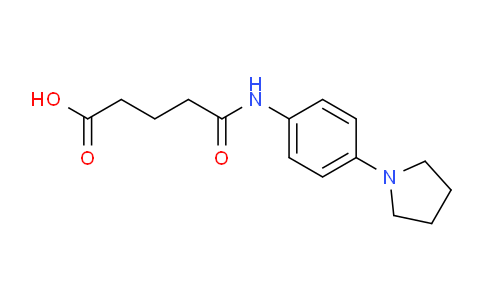 CAS No. 510764-92-8, 5-Oxo-5-((4-(pyrrolidin-1-yl)phenyl)amino)pentanoic acid