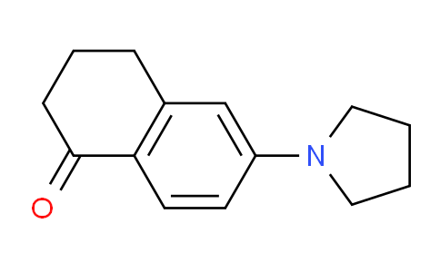 CAS No. 16204-12-9, 6-(Pyrrolidin-1-yl)-3,4-dihydronaphthalen-1(2H)-one