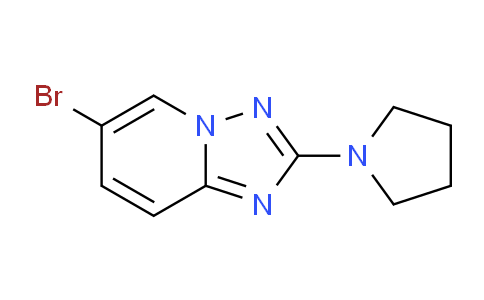 CAS No. 1428747-63-0, 6-Bromo-2-(pyrrolidin-1-yl)-[1,2,4]triazolo[1,5-a]pyridine