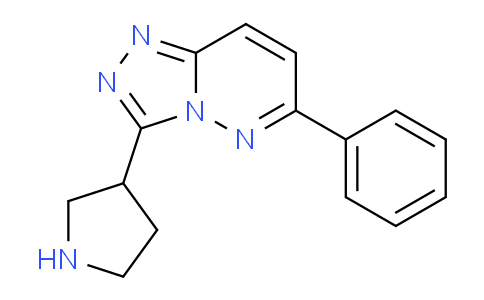 CAS No. 1706432-86-1, 6-Phenyl-3-(pyrrolidin-3-yl)-[1,2,4]triazolo[4,3-b]pyridazine