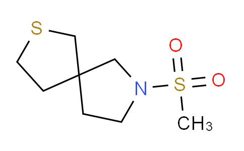 CAS No. 77415-66-8, 7-(Methylsulfonyl)-2-thia-7-azaspiro[4.4]nonane