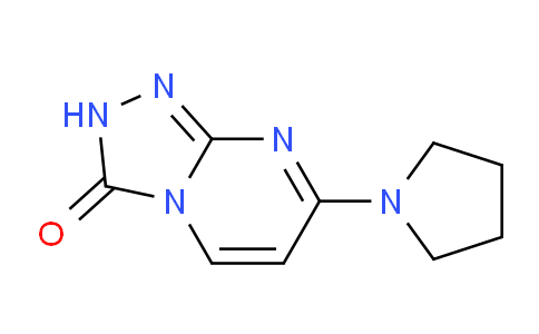 CAS No. 1325306-31-7, 7-(Pyrrolidin-1-yl)-[1,2,4]triazolo[4,3-a]pyrimidin-3(2H)-one