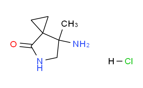 CAS No. 915795-01-6, 7-Amino-7-methyl-5-azaspiro[2.4]heptan-4-one hydrochloride