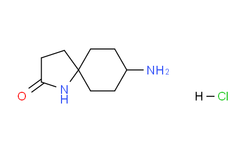 CAS No. 1251008-10-2, 8-Amino-1-azaspiro[4.5]decan-2-one hydrochloride