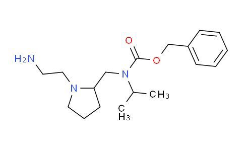 CAS No. 1353989-18-0, Benzyl ((1-(2-aminoethyl)pyrrolidin-2-yl)methyl)(isopropyl)carbamate