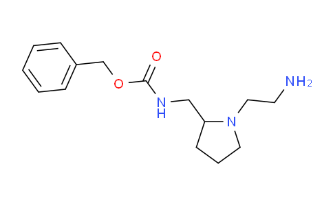 CAS No. 1353974-96-5, Benzyl ((1-(2-aminoethyl)pyrrolidin-2-yl)methyl)carbamate