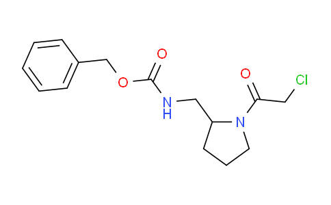 CAS No. 1353965-75-9, Benzyl ((1-(2-chloroacetyl)pyrrolidin-2-yl)methyl)carbamate