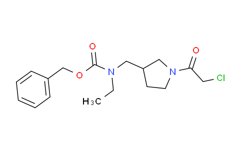 CAS No. 1353978-59-2, Benzyl ((1-(2-chloroacetyl)pyrrolidin-3-yl)methyl)(ethyl)carbamate