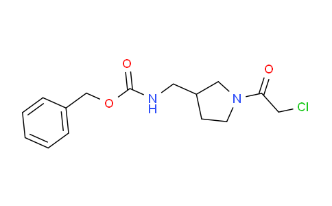 CAS No. 1353978-44-5, Benzyl ((1-(2-chloroacetyl)pyrrolidin-3-yl)methyl)carbamate