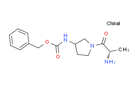 CAS No. 1354029-26-7, Benzyl (1-((S)-2-aminopropanoyl)pyrrolidin-3-yl)carbamate