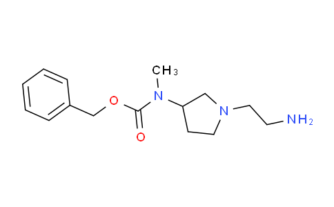 CAS No. 1353945-94-4, Benzyl (1-(2-aminoethyl)pyrrolidin-3-yl)(methyl)carbamate
