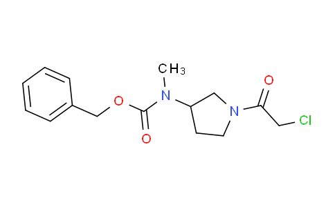 CAS No. 1353978-51-4, Benzyl (1-(2-chloroacetyl)pyrrolidin-3-yl)(methyl)carbamate