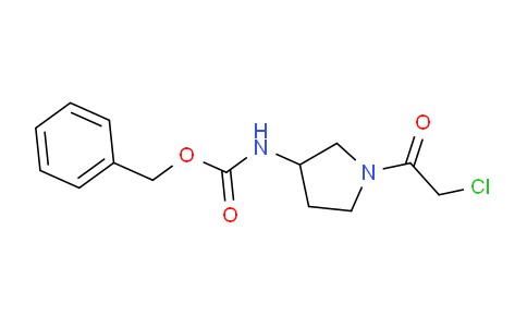 CAS No. 1353946-20-9, Benzyl (1-(2-chloroacetyl)pyrrolidin-3-yl)carbamate