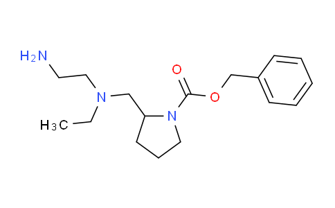 CAS No. 1353962-57-8, Benzyl 2-(((2-aminoethyl)(ethyl)amino)methyl)pyrrolidine-1-carboxylate