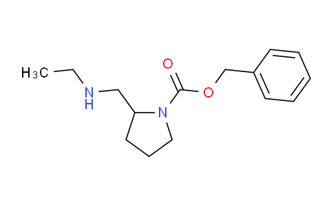 MC667709 | 1353981-46-0 | Benzyl 2-((ethylamino)methyl)pyrrolidine-1-carboxylate