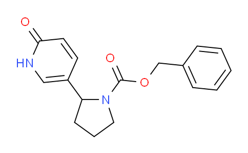 CAS No. 1352482-00-8, Benzyl 2-(6-oxo-1,6-dihydropyridin-3-yl)pyrrolidine-1-carboxylate