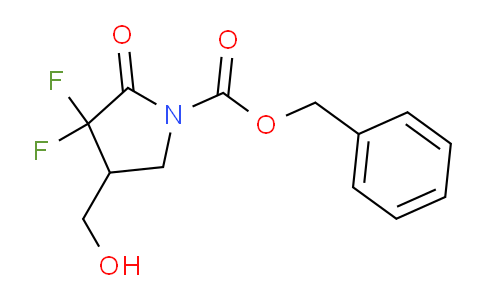 CAS No. 1823231-44-2, Benzyl 3,3-difluoro-4-(hydroxymethyl)-2-oxopyrrolidine-1-carboxylate