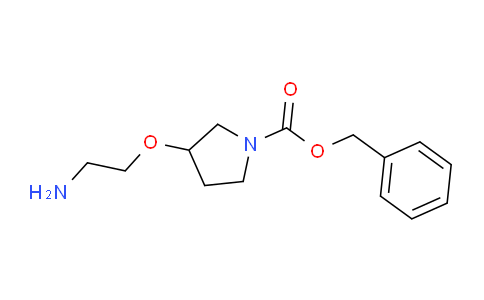 CAS No. 1353962-15-8, Benzyl 3-(2-aminoethoxy)pyrrolidine-1-carboxylate