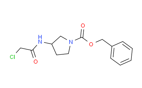 CAS No. 1353946-43-6, Benzyl 3-(2-chloroacetamido)pyrrolidine-1-carboxylate