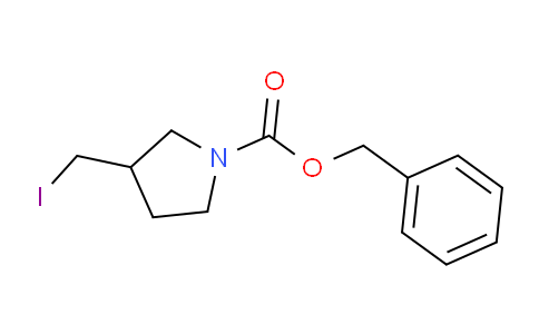 CAS No. 241484-55-9, Benzyl 3-(iodomethyl)pyrrolidine-1-carboxylate