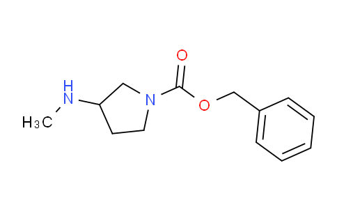 CAS No. 917357-83-6, Benzyl 3-(methylamino)pyrrolidine-1-carboxylate