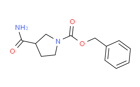 CAS No. 455267-26-2, Benzyl 3-carbamoylpyrrolidine-1-carboxylate