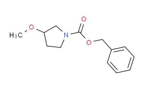 CAS No. 130403-95-1, Benzyl 3-methoxypyrrolidine-1-carboxylate