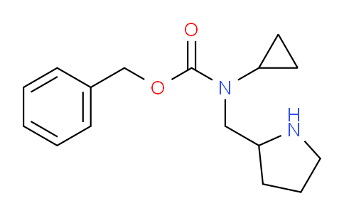 CAS No. 1353971-81-9, Benzyl cyclopropyl(pyrrolidin-2-ylmethyl)carbamate