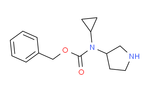 CAS No. 1353956-17-8, Benzyl cyclopropyl(pyrrolidin-3-yl)carbamate