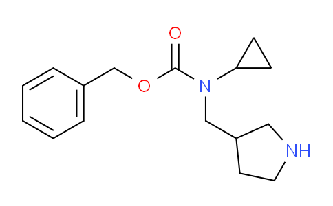 CAS No. 1353979-42-6, Benzyl cyclopropyl(pyrrolidin-3-ylmethyl)carbamate