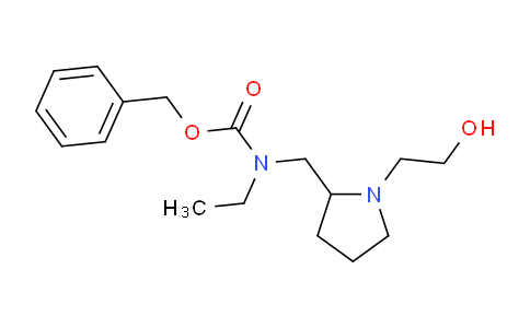 CAS No. 1353989-14-6, Benzyl ethyl((1-(2-hydroxyethyl)pyrrolidin-2-yl)methyl)carbamate