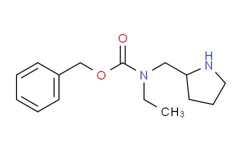 CAS No. 1353956-05-4, Benzyl ethyl(pyrrolidin-2-ylmethyl)carbamate