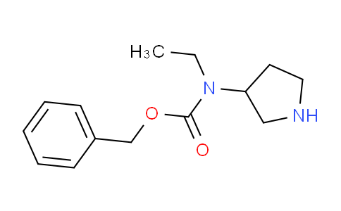 CAS No. 1353982-28-1, Benzyl ethyl(pyrrolidin-3-yl)carbamate