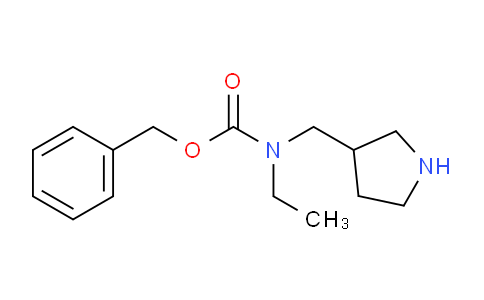 CAS No. 1353989-60-2, Benzyl ethyl(pyrrolidin-3-ylmethyl)carbamate