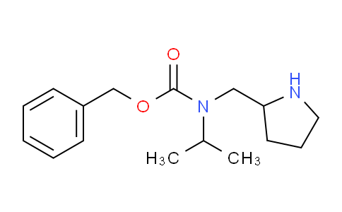 CAS No. 1353964-41-6, Benzyl isopropyl(pyrrolidin-2-ylmethyl)carbamate