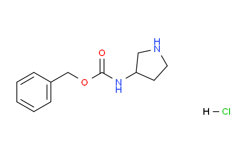 CAS No. 553672-38-1, Benzyl pyrrolidin-3-ylcarbamate hydrochloride