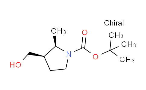 CAS No. 2366179-86-2, Cis-tert-butyl 3-(hydroxymethyl)-2-methylpyrrolidine-1-carboxylate