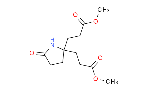 CAS No. 89317-31-7, Dimethyl 3,3'-(5-oxopyrrolidine-2,2-diyl)dipropanoate