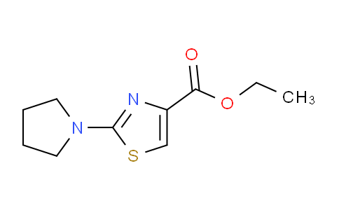 CAS No. 162739-99-3, Ethyl 2-(pyrrolidin-1-yl)thiazole-4-carboxylate