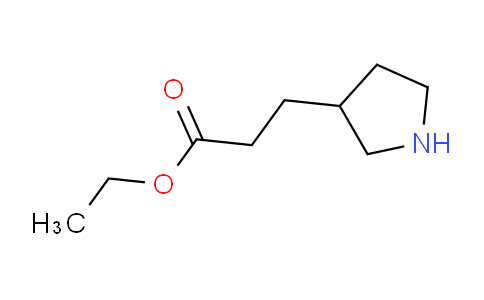 CAS No. 748797-09-3, Ethyl 3-(pyrrolidin-3-yl)propanoate