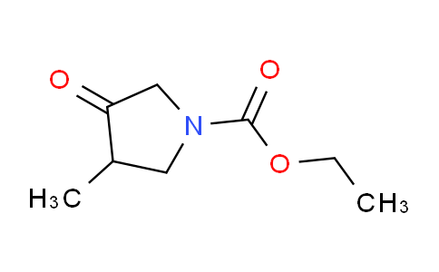 CAS No. 73193-54-1, Ethyl 3-methyl-4-oxopyrrolidine-1-carboxylate