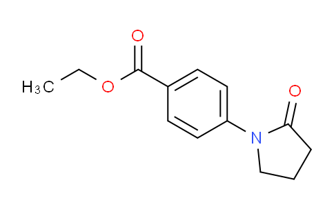 CAS No. 86364-65-0, Ethyl 4-(2-oxopyrrolidin-1-yl)benzoate