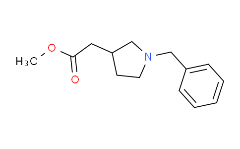 CAS No. 95274-12-7, Methyl 2-(1-benzylpyrrolidin-3-yl)acetate
