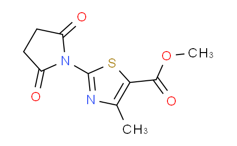CAS No. 1429902-82-8, Methyl 2-(2,5-dioxopyrrolidin-1-yl)-4-methylthiazole-5-carboxylate