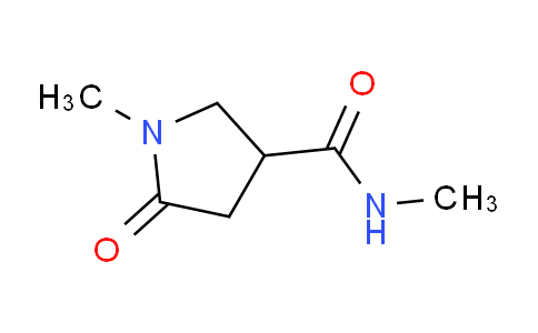 CAS No. 89851-99-0, N,1-Dimethyl-5-oxopyrrolidine-3-carboxamide