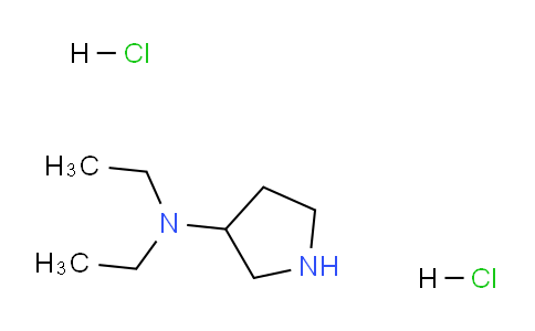 CAS No. 20984-82-1, N,N-Diethylpyrrolidin-3-amine dihydrochloride