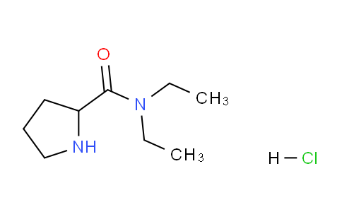 CAS No. 1048649-03-1, N,N-Diethylpyrrolidine-2-carboxamide hydrochloride