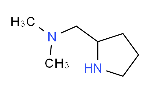 CAS No. 70754-93-7, N,N-Dimethyl-1-(pyrrolidin-2-yl)methanamine