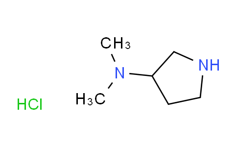 CAS No. 152811-55-7, N,N-Dimethylpyrrolidin-3-amine hydrochloride